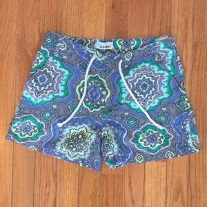 3/$20 Old Navy Linen Bold Printed Shorts Sz 16